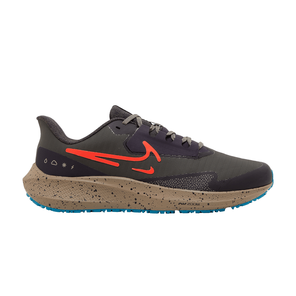 Кроссовки Nike Air Zoom Pegasus 39 Shield 'Medium Ash Bright Crimson Speckled'