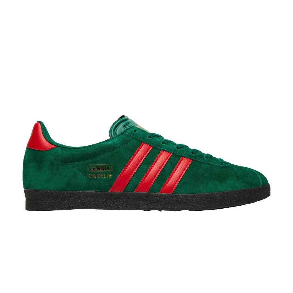 Кроссовки Adidas Gazelle OG 'Collegiate Green Scarlet'