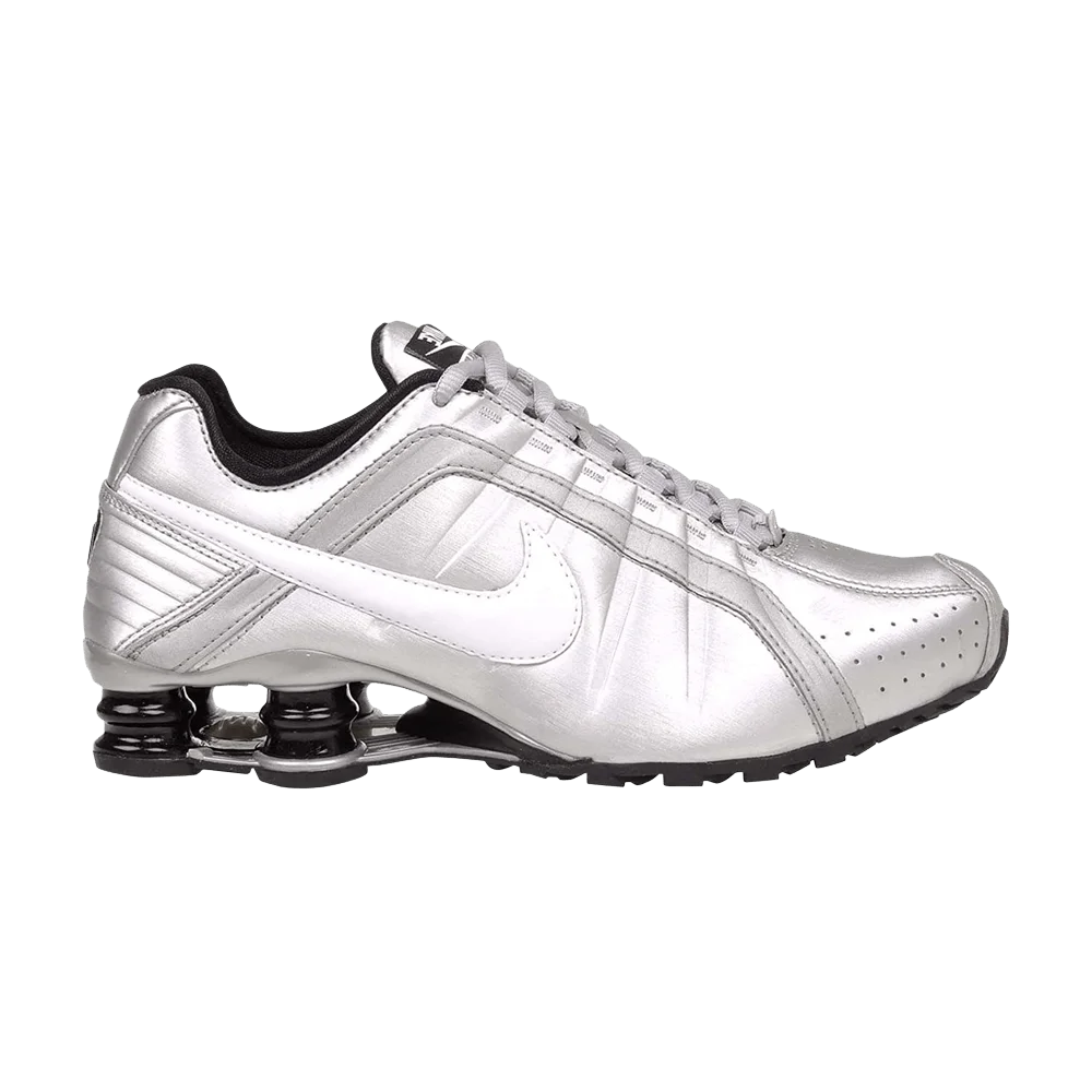 Krossovki-Nike-Wmns-Shox-Junior-Metallic-Silver