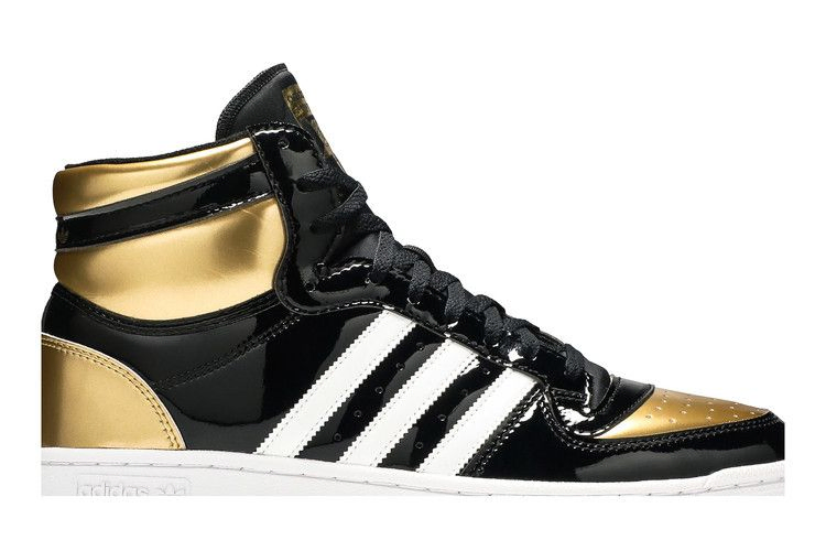 Кроссовки adidas Top Ten RB 'Black Gold Patent'