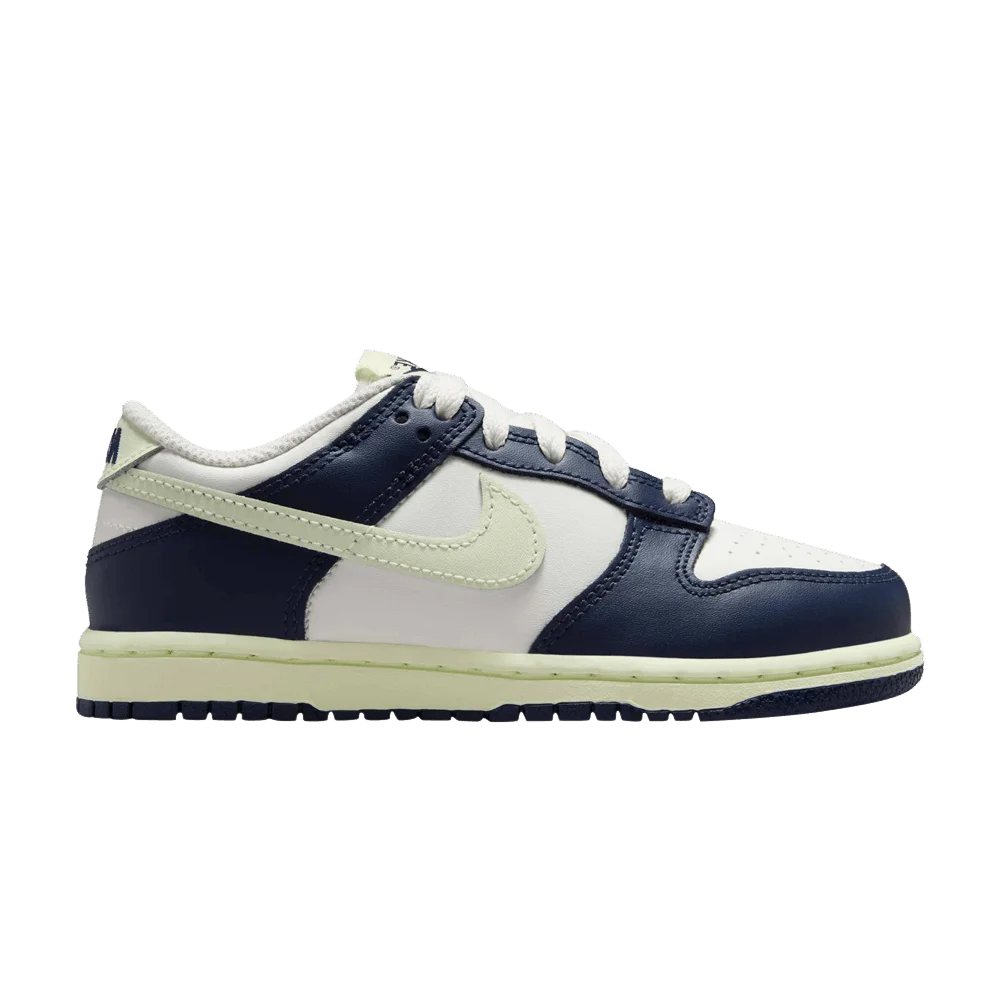 Krossovki-Nike-Dunk-Low-PS-Midnight-Navy-Volt-Tint
