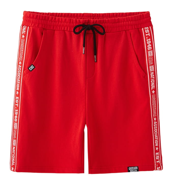 Спортивные шорты 2018 NBA Chicago Bulls Red Shorts