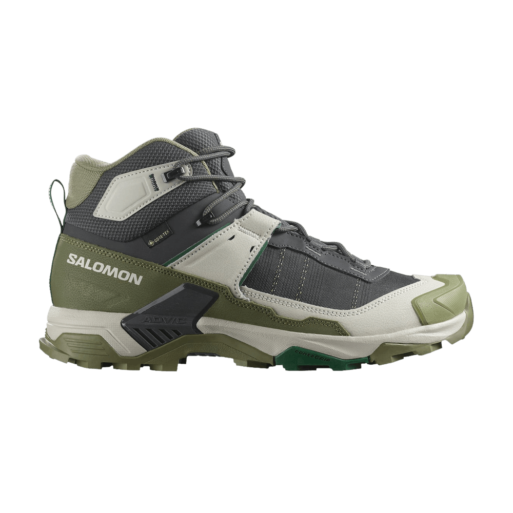 Кроссовки Salomon X Ultra 5 Mid GORE-TEX 'Asphalt Aloe'