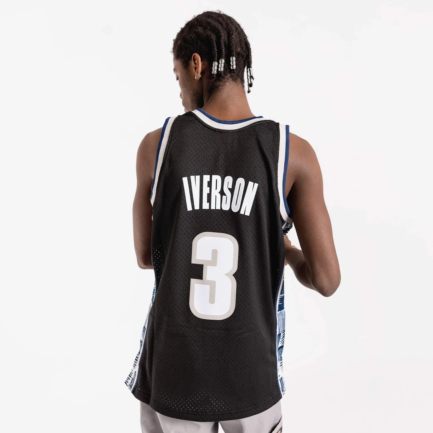 Баскетбольная джерси Mitchell & Ness Allen Iverson Georgetown Hoyas HWC Throwback NCAA Swingman Jersey