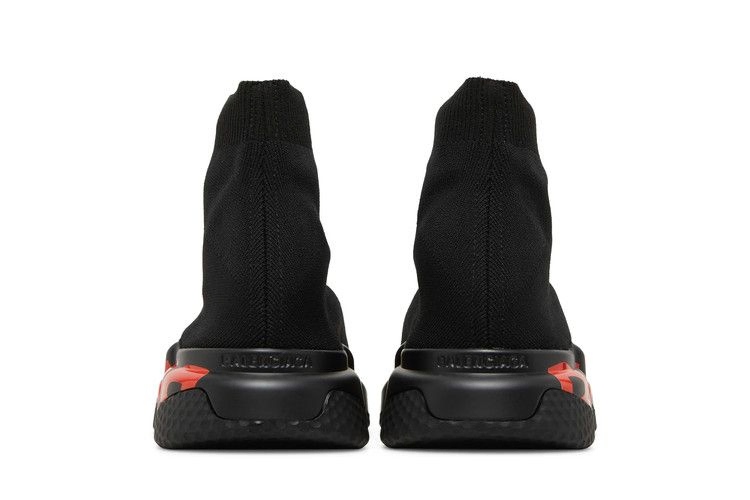 Кроссовки Balenciaga Speed Sneaker 'Midsole Graffiti - Black Red'