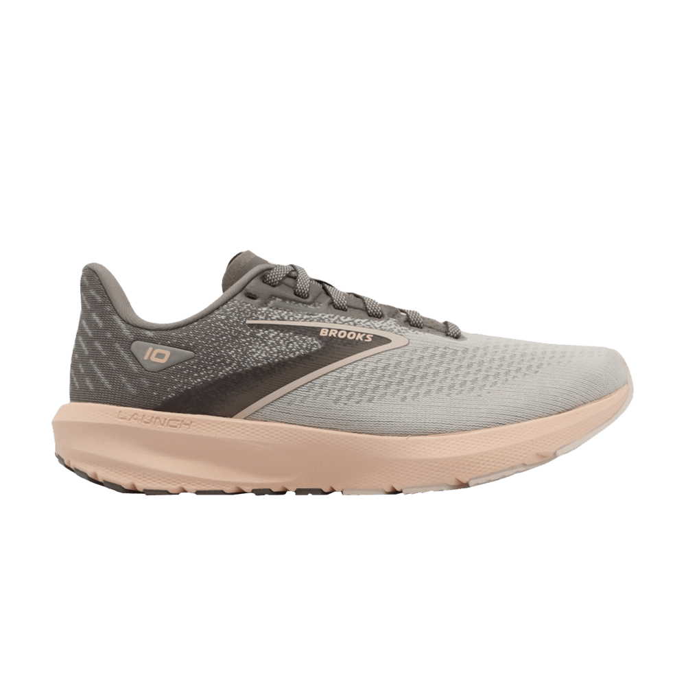 Кроссовки Brooks Wmns Launch 10 'Grey Pale Peach'
