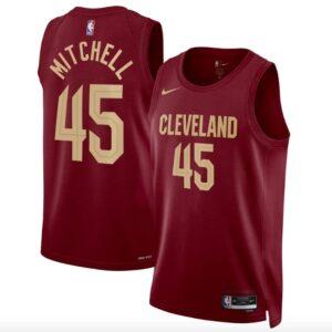 2022-23-Cleveland-Cavaliers-45-Donovan-Mitchell-Icon-Burgundy-Jersey-1-300x300