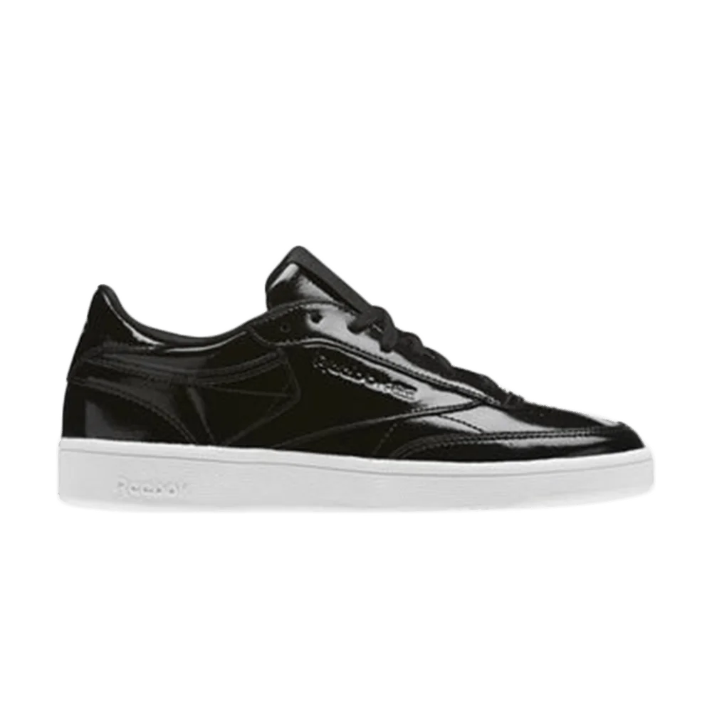 Krossovki-Reebok-Wmns-Club-C-85-Patent-Black