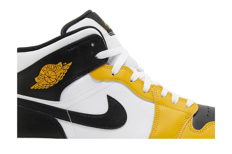 Кроссовки Air Jordan 1 Mid 'Yellow Ochre'