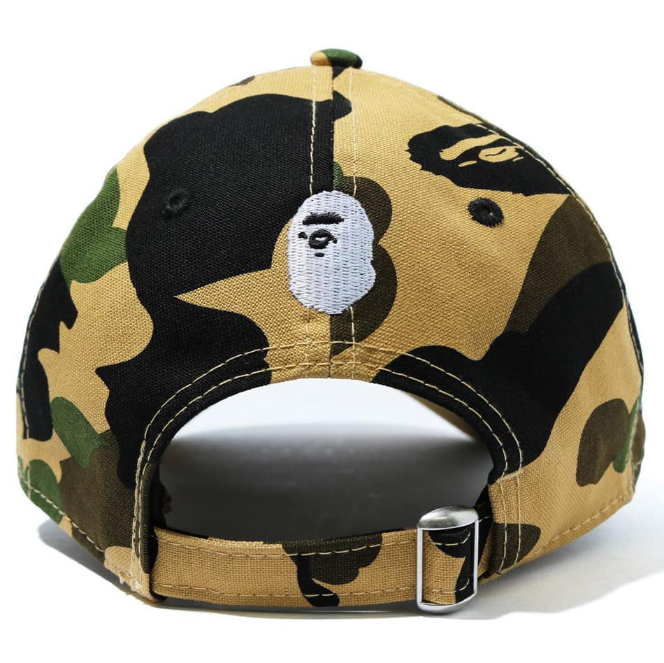 Бейсболка BAPE 1St Camo Bape STA New Era Panel Cap Yellow