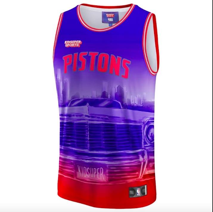Detroit-Pistons-NBA-KidSuper-Studios-by-Fanatics-Unisex-Hometown-Red-Jersey-2