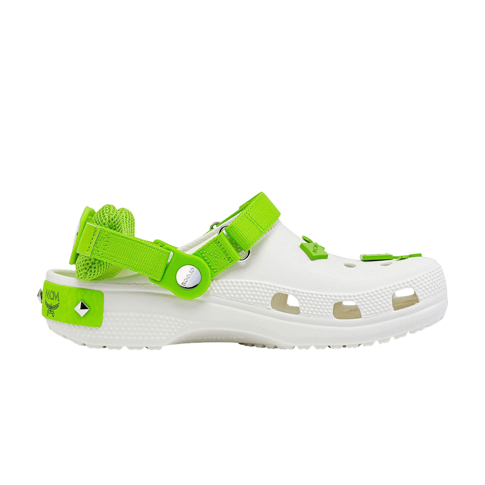 Кроссовки Crocs MCM x Classic Clog ' Mini Fanny Pack - White'