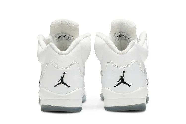 Кроссовки Air Jordan 5 Retro BG 'White Metallic' 2015