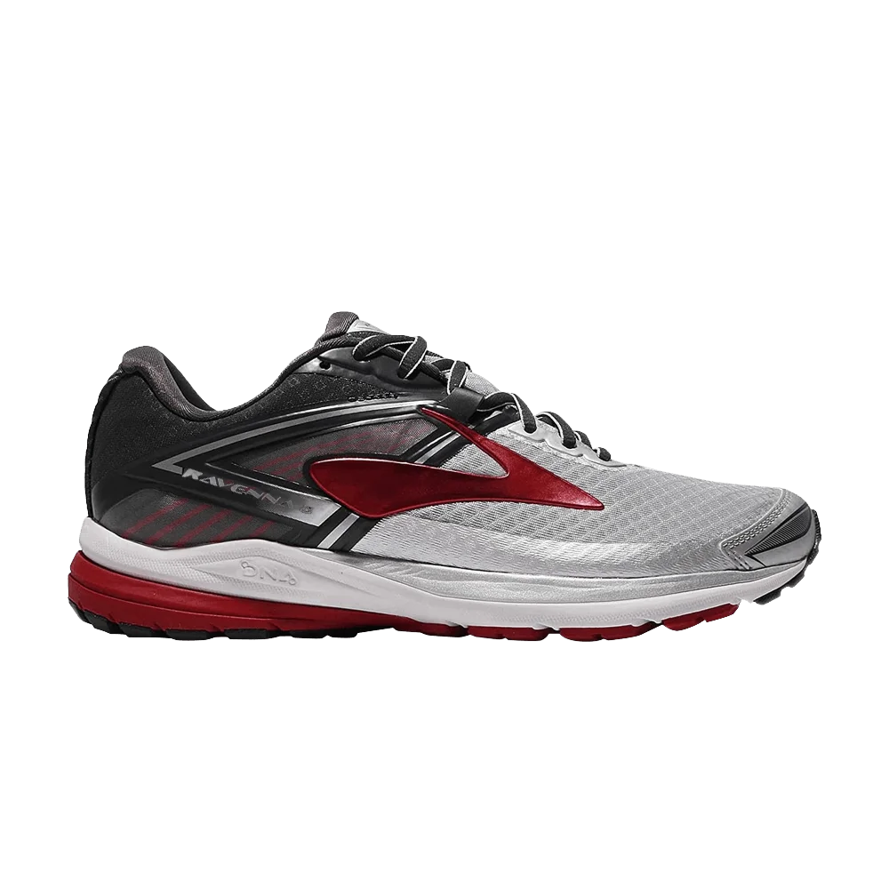 Krossovki-Brooks-Ravenna-8-2E-Wide-Silver-High-Rish-Red