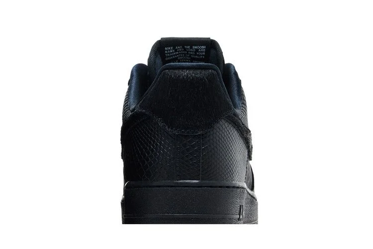 Кроссовки Nike Air Force 1 Low 07 LX 'Black Pony Hair Snakeskin'