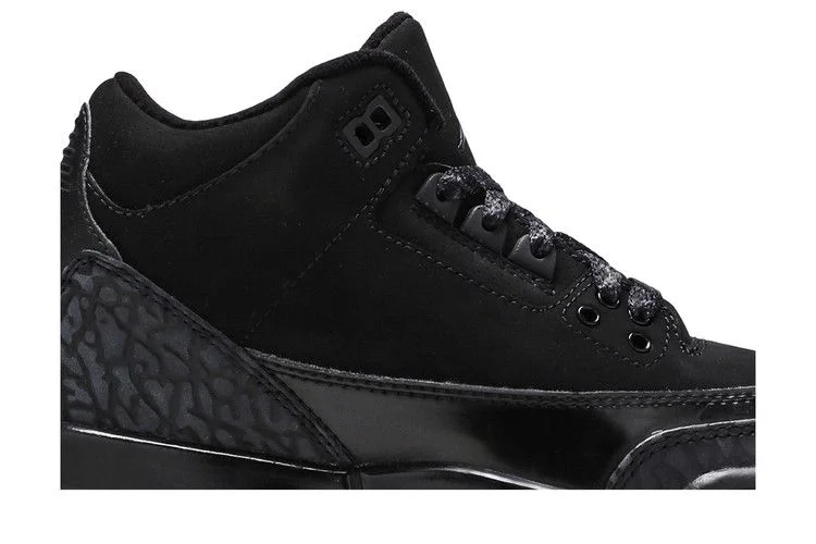 Кроссовки Air Jordan 3 Retro GS 'Black Cat'