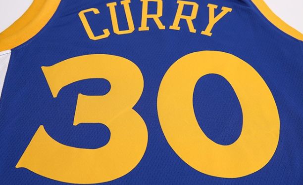 Баскетбольная джерси 2017-18 Stephen Curry Warriors #30 Icon Royal