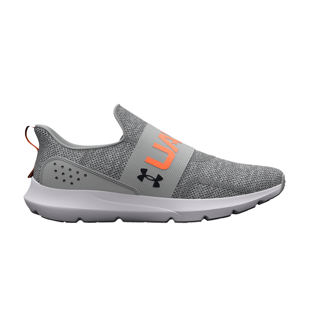 Кроссовки Under Armour Surge 3 Slip 'Mod Grey Orange Blast'
