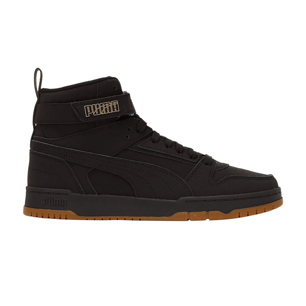Krossovki-Puma-RBD-Game-Black-Team-Gold-Gum