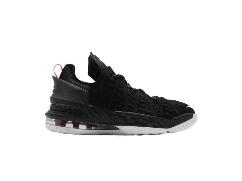 Кроссовки Nike LeBron 18 GS Black University Red