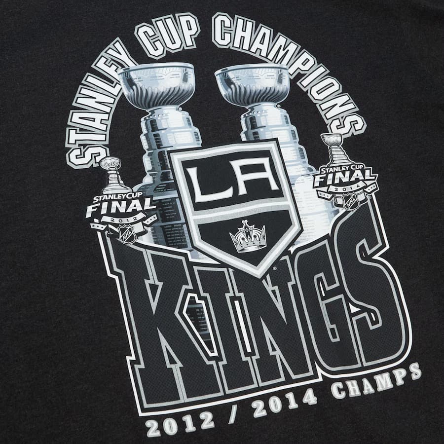 Футболка Mitchell & Ness Black Los Angeles Kings Cup Chase T-Shirt