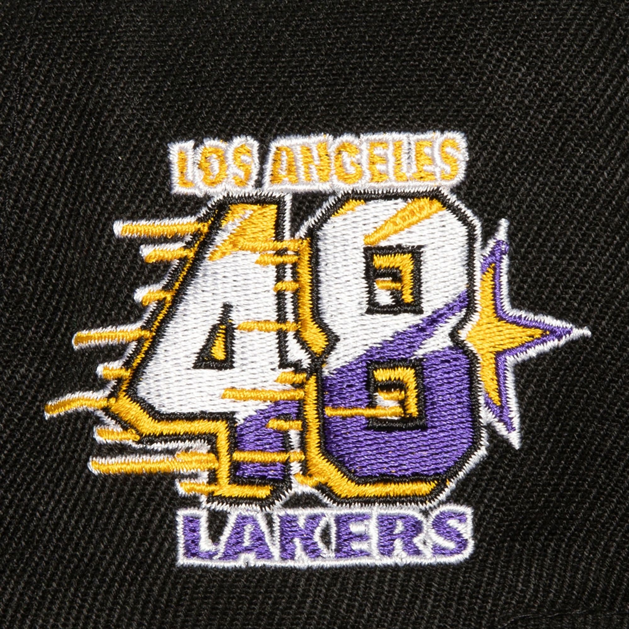 Бейсболка Mitchell & Ness Side Jam Snapback Los Angeles Lakers Hat