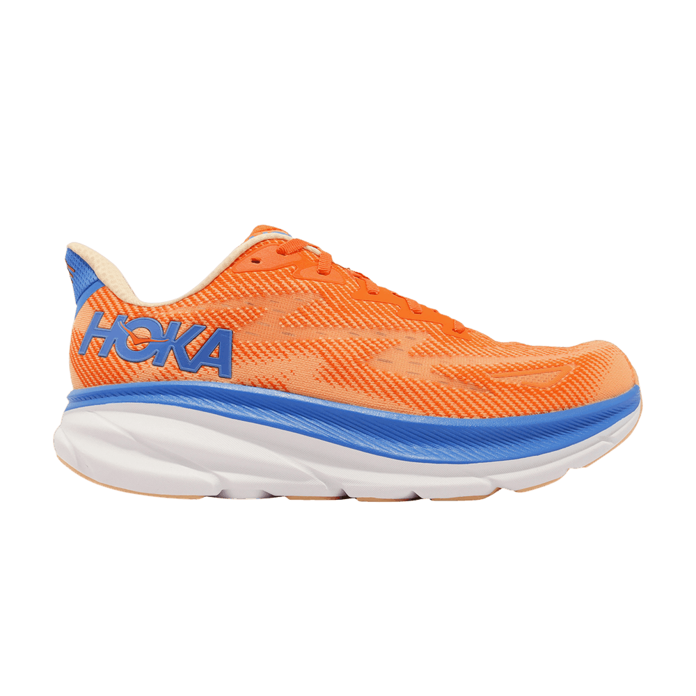 Кроссовки HOKA Clifton 9 2E Wide 'Vibrant Orange Impala'