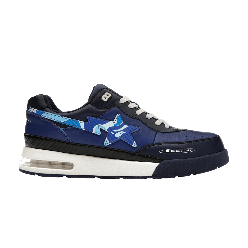 Кроссовки Pagani x BAPE Roadsta 'Navy ABC Camo'