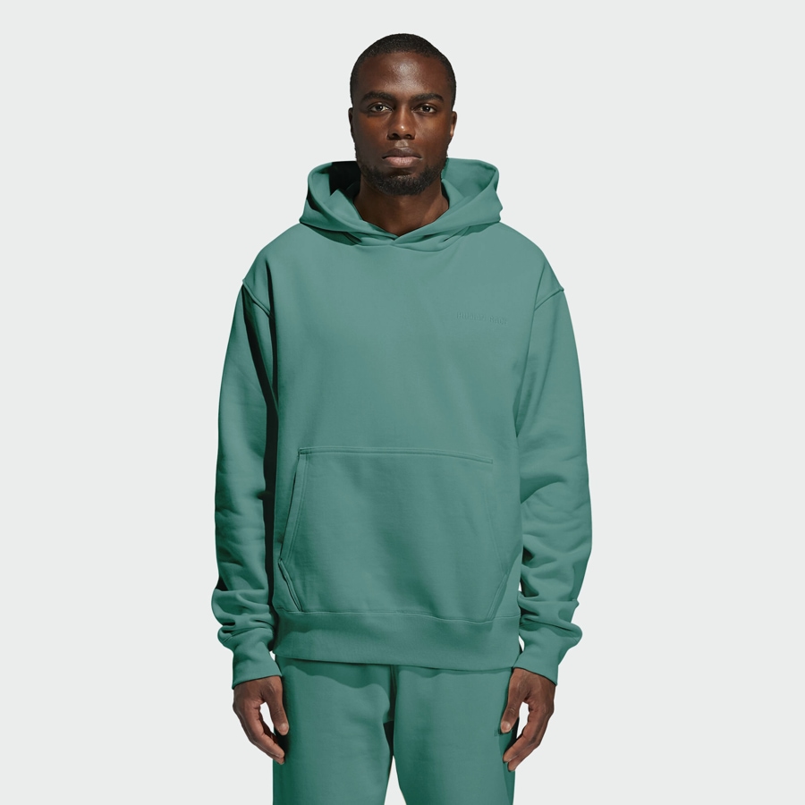 Худи adidas Pharrell Williams Basics Hoodie True Green