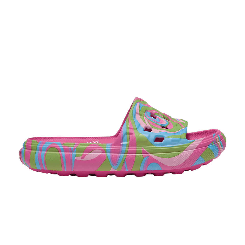 Кроссовки Vans Barbie x Slide-On VR3Cush 'Swirl Print'