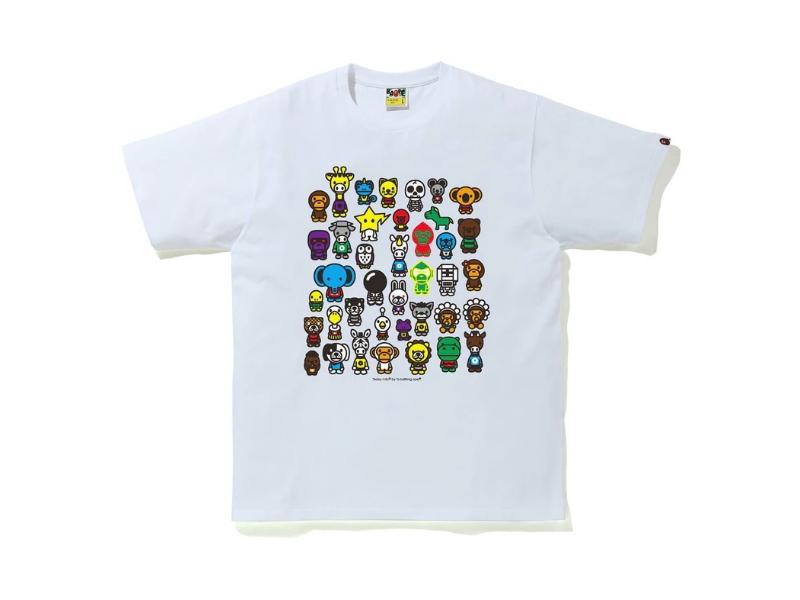 Футболка BAPE A To Z Tee (SS21) White