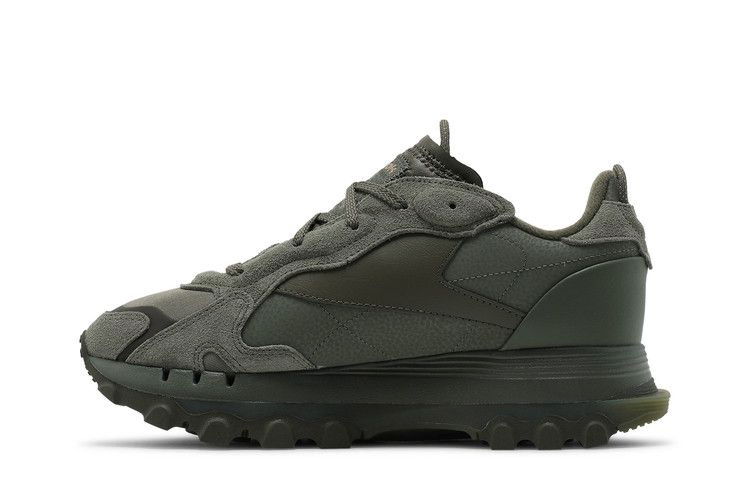 Кроссовки Cardi B x Reebok Wmns Classic Leather 'Hunter Green'