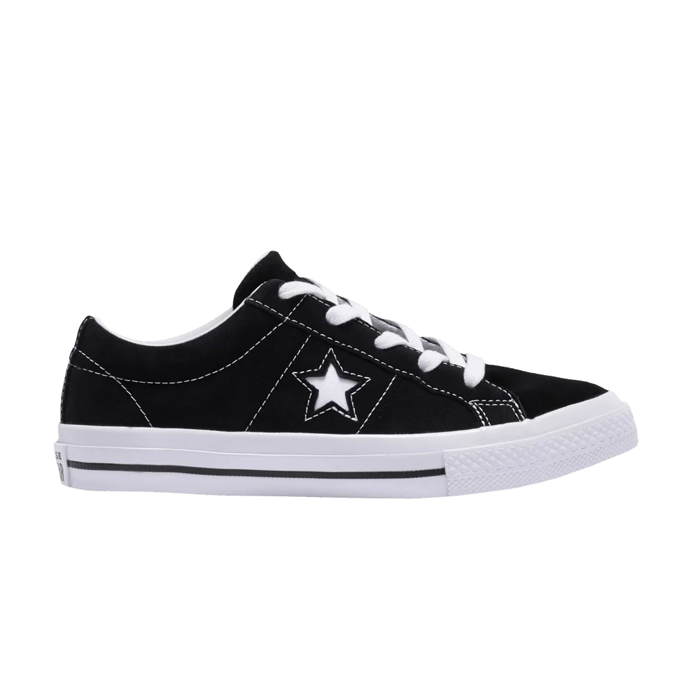 Krossovki-Converse-One-Star-Low-GS-Black