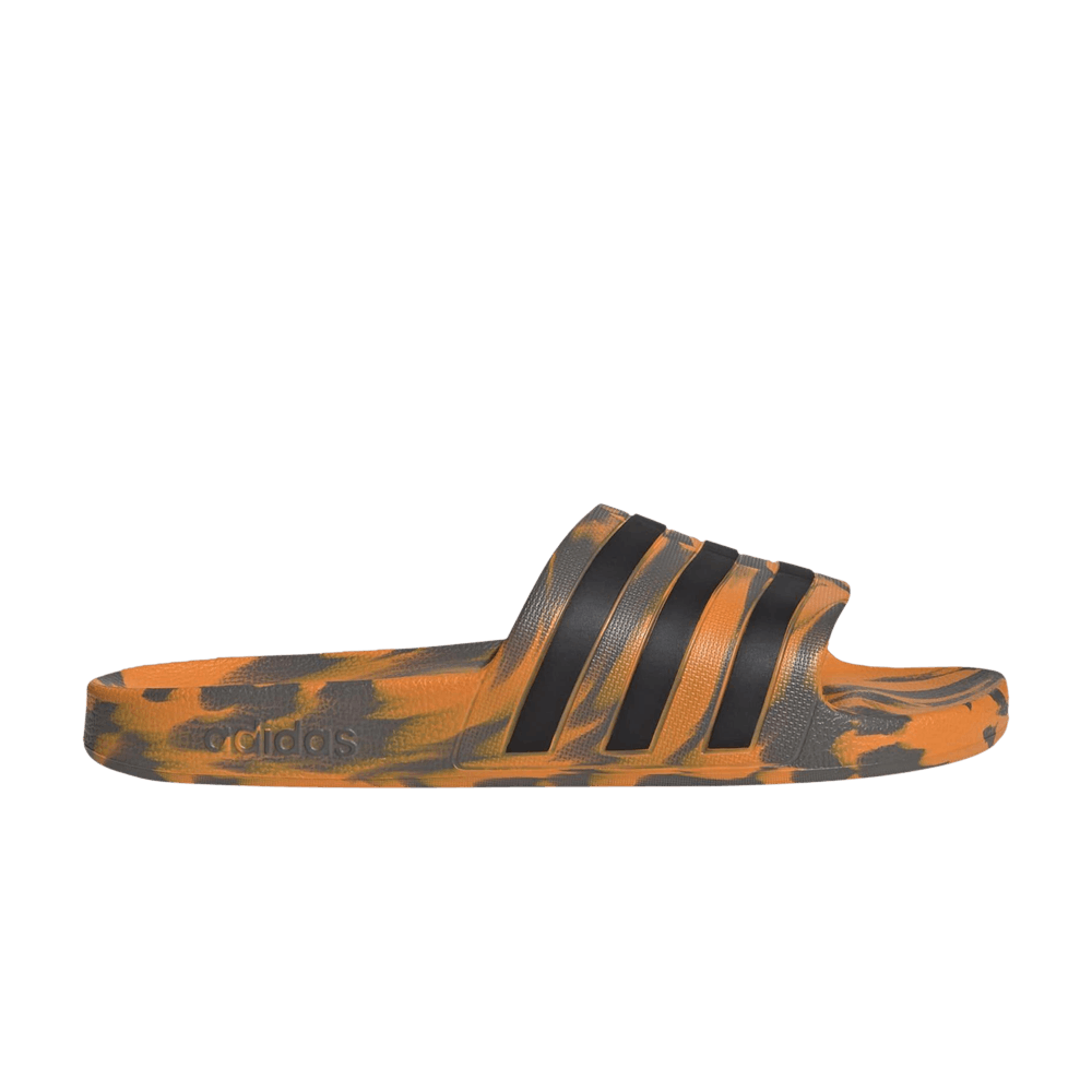 Кроссовки adidas Adilette Aqua Slide 'Charcoal Focus Orange'
