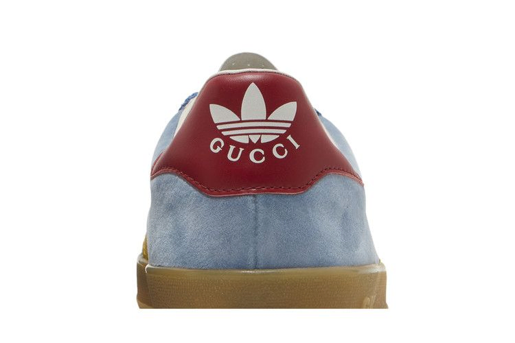 Кроссовки Gucci x adidas Gazelle 'Light Blue Suede'