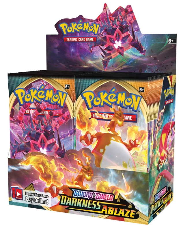 Карточная игра 2020 Pokemon Sword & Shield Darkness Ablaze Booster Box