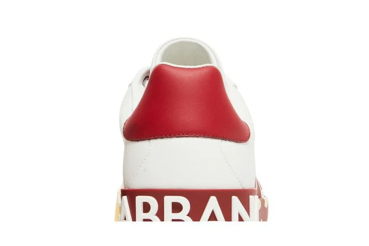 Krossovki-Dolce-Gabbana-Portofino-Low-DG-Logo-Print-White-Red-6