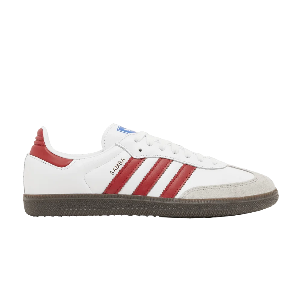 Кроссовки adidas Samba OG 'White Scarlet'