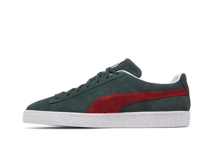 Кроссовки Puma Suede Classic 21 'Green Gables Intense Red'