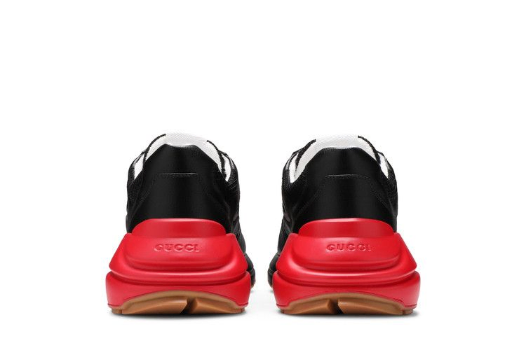 Кроссовки Gucci Rhyton 'Black Red Green Reflective'