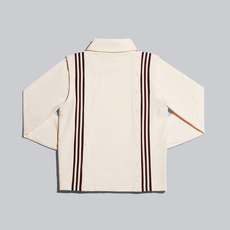 Куртка adidas Ivy Park Snap Track Jacket Ecru Tint/Maroon