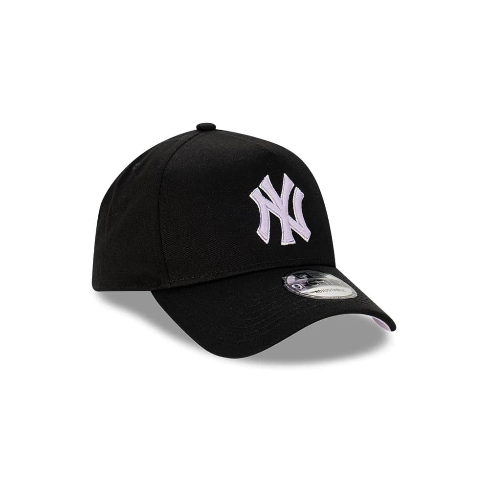 Бейсболка New Era New York Yankees Lilac 9FORTY A-Frame MLB Snapback Hat