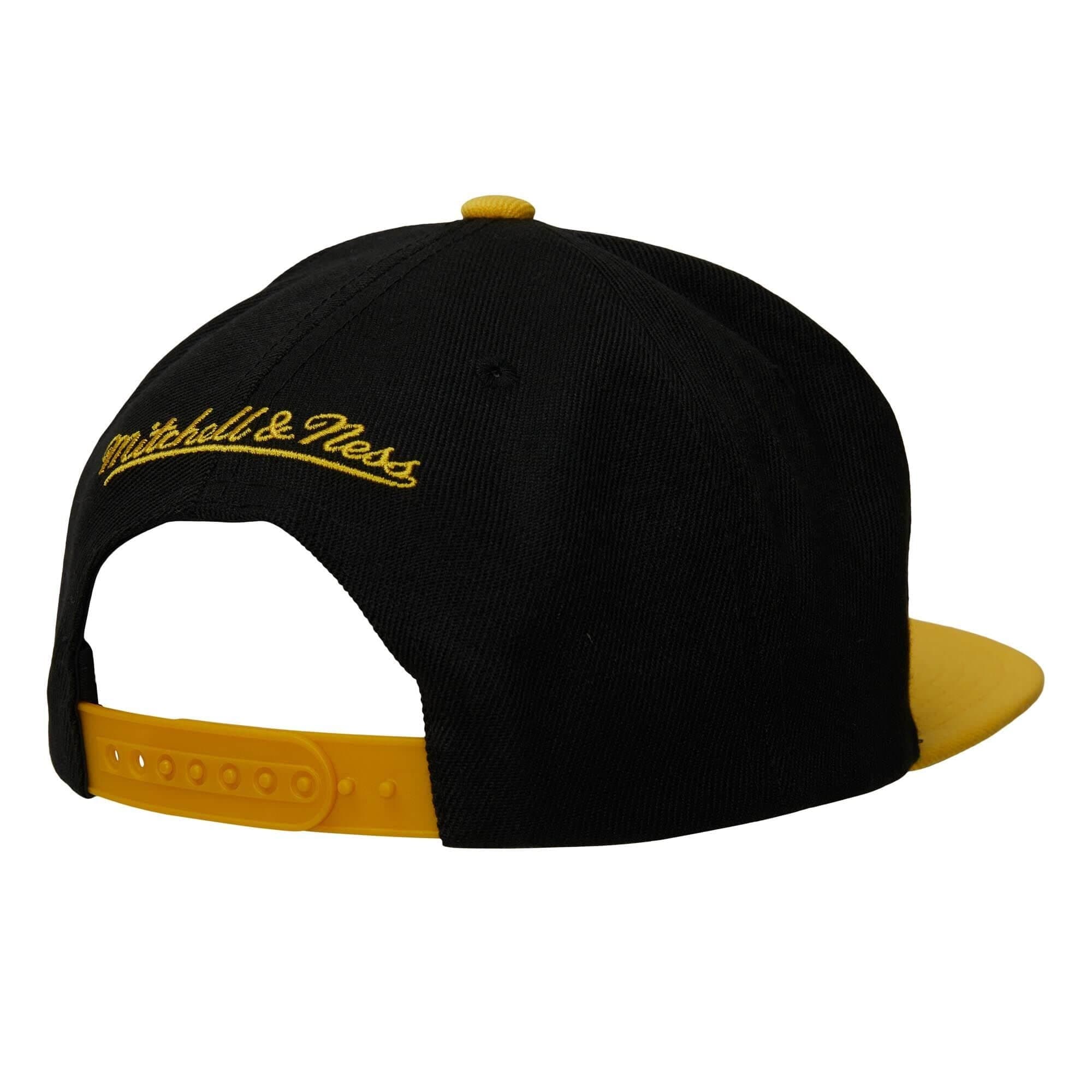 Бейсболка Mitchell & Ness Dual Whammy Snapback Los Angeles Lakers Black Hat