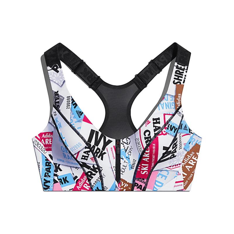 Спортивный топ adidas Ivy Park Medium-Support Ski Tag Bra (Plus Size) Multicolor