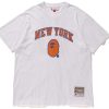 BAPE-x-Mitchell-Ness-Knicks-Tee-White-100x100