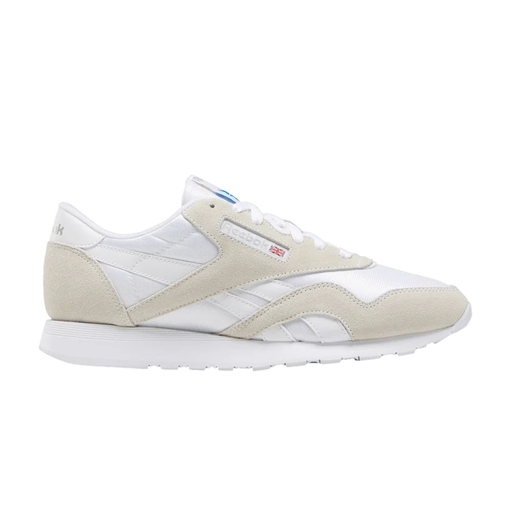 Кроссовки Reebok Classic Nylon 'White Light Grey'