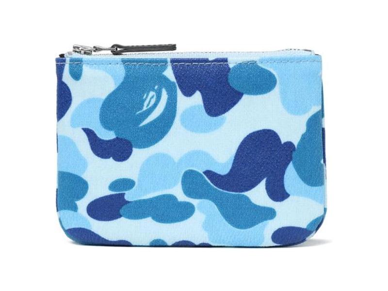 Кошелек BAPE Abc Canvas Wallet (S) Blue/Navy