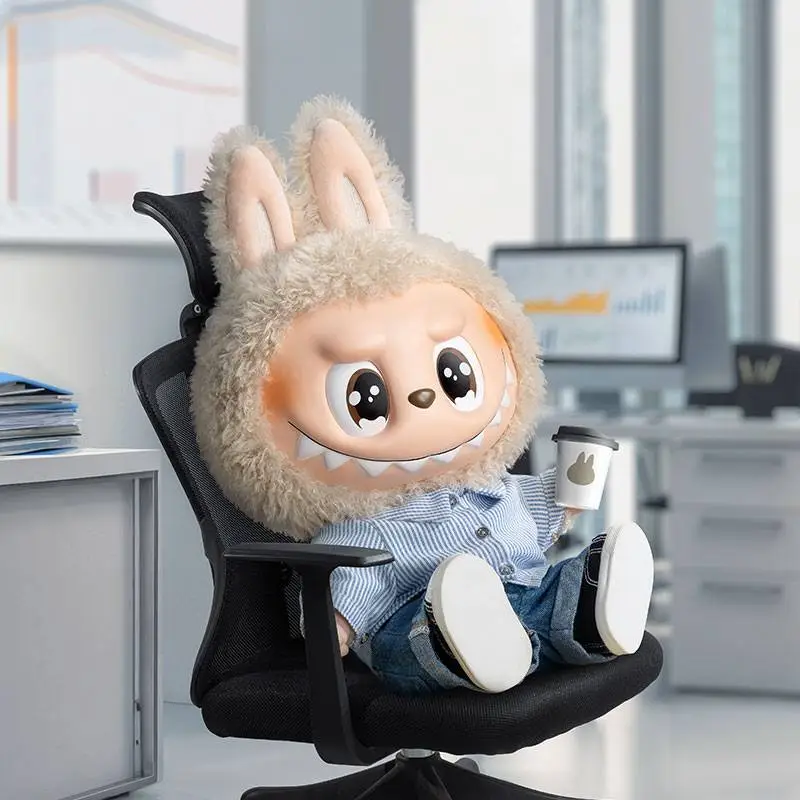 Винилово-плюшевая фигурка POP MART Labubu The Monsters “Flip With Me” Vinyl Plush Doll
