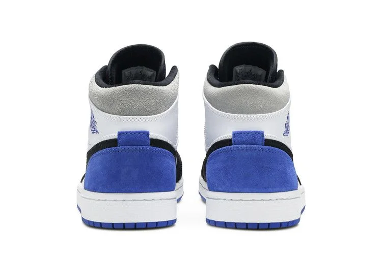 Кроссовки Air Jordan 1 Mid SE 'Royal Black Toe'
