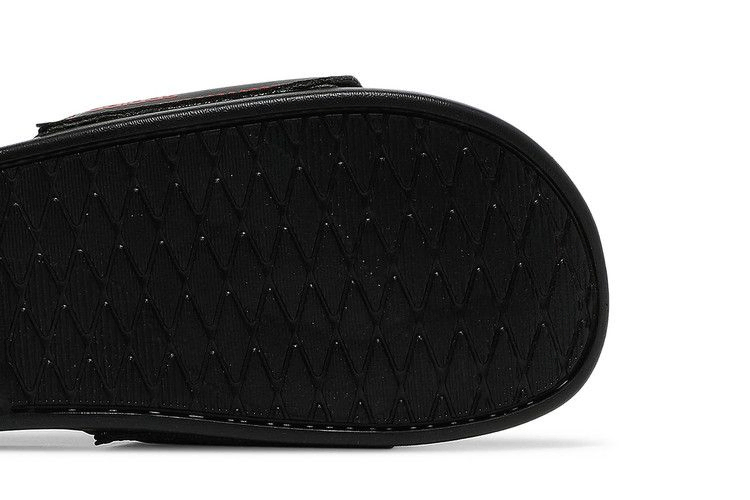 424 x Arsenal FC x adidas Adilette Comfort Slide 'Black Scarlet'